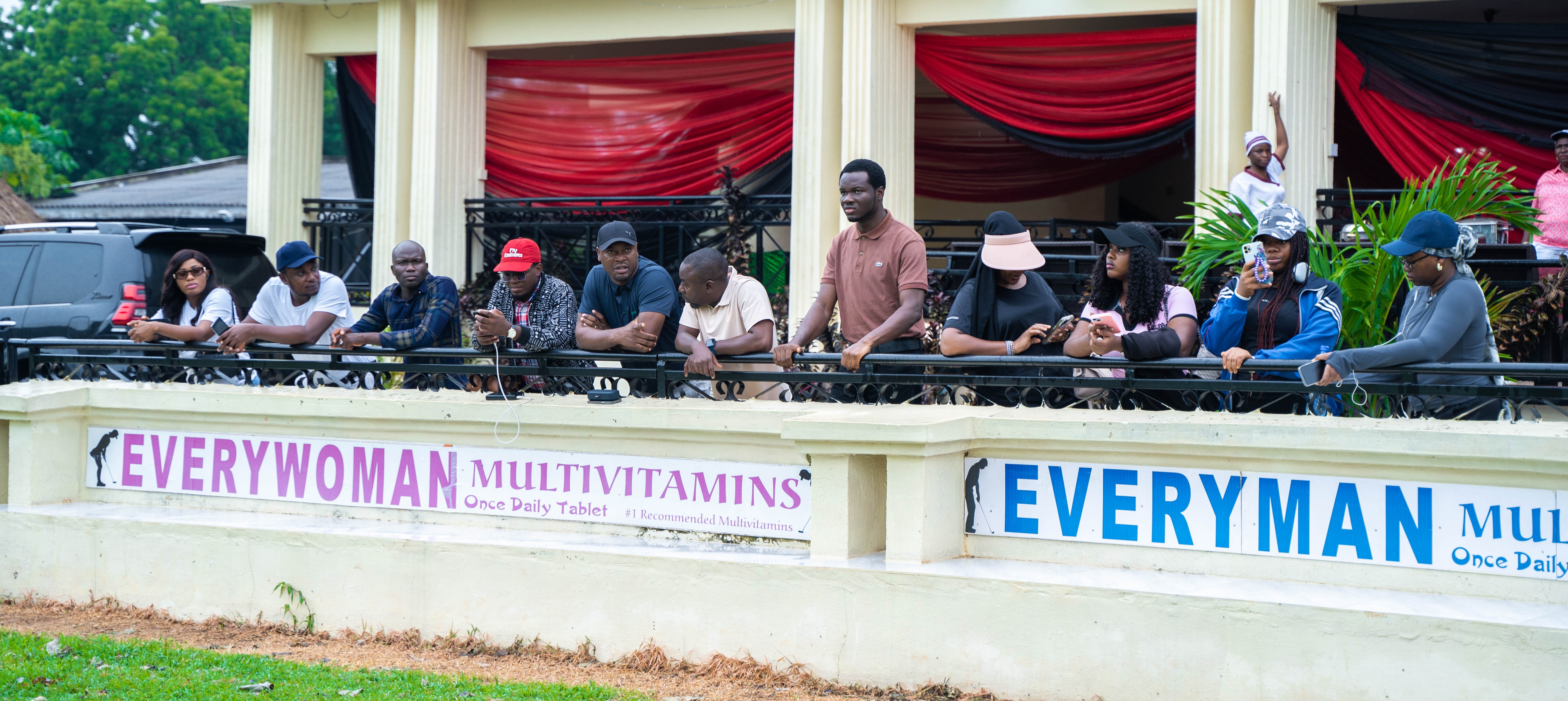 Golfers at Ilorin Golf Club